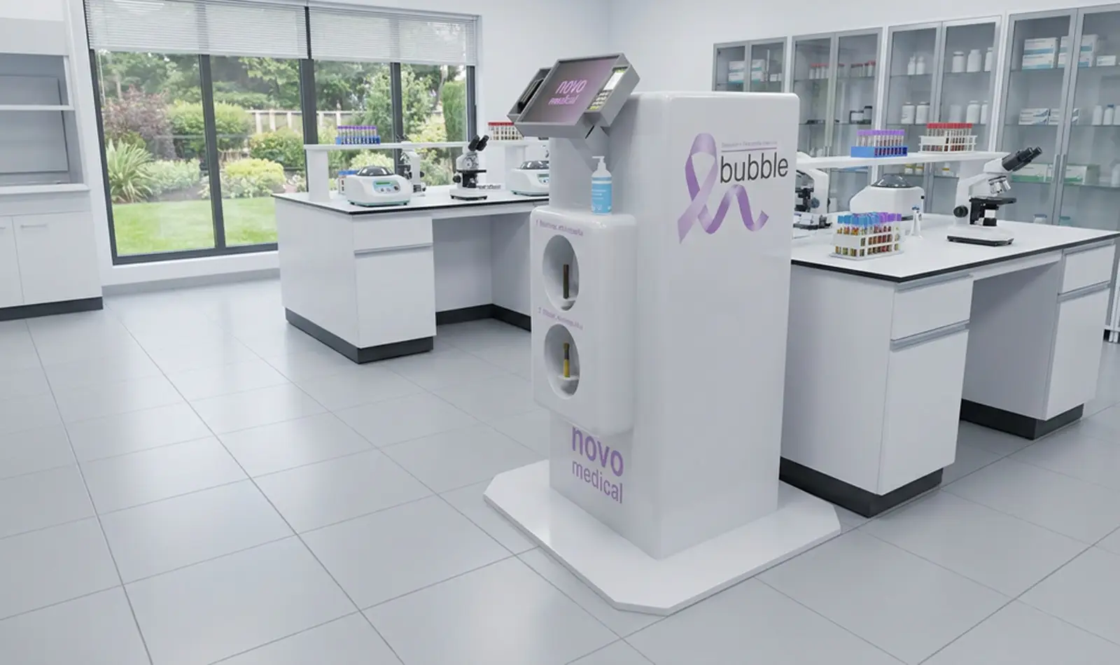 BUBBLE diagnostický kiosk